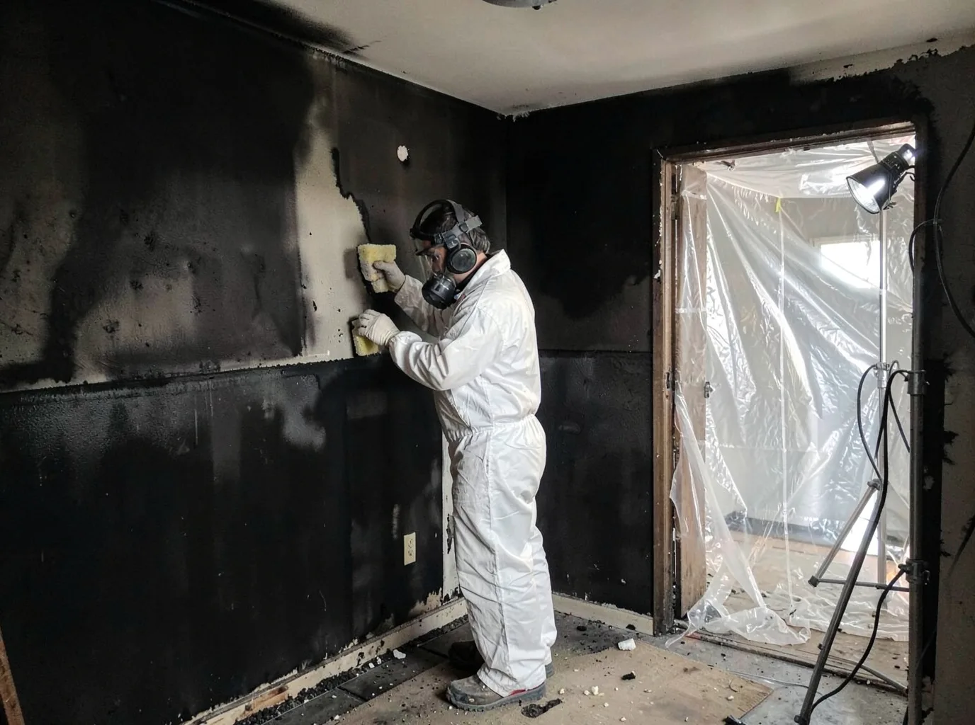 Fire Damage Restoration company in Auburn, WY